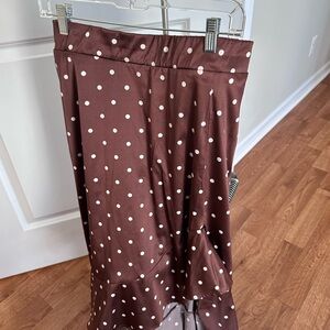 Torrid Polka Dot Skirt